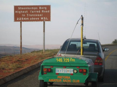 Mobiling repeater to destination